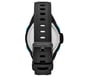 Digital Long Strap Watch, NOIR / TURQUOISE, full image number 2
