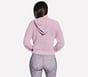 Shine Hooded Full Zip Jacket, MAUVE / MAUVE, full image number 1