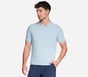 Signature Pima Polo, WHITE / BLUE, full image number 0