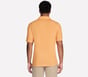 GO GOLF GO DRI All Day Stripe Polo, ORANGE / BRUN, full image number 1