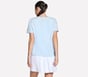 Pima V-Neck Tee, SIL / WHITE / BLUE, full image number 1