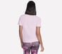 Pima V-Neck Tee, BLANC / GRIS, full image number 1
