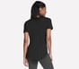 GO WALK Luxe Rib Tunic Tee, BLACK, full image number 1
