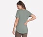 GO WALK Luxe Rib Tunic Tee, TAUPE / OLIVE, full image number 1