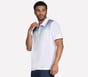 GO DRI Charge Fade Polo, WHITE, full image number 2