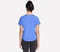 Stride Performance Tee, SILVER / BLUE / RED, full image number 1