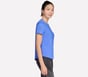Stride Performance Tee, SILVER / BLUE / RED, full image number 2