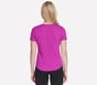 Stride Performance Tee, SILVER / PURPLE, full image number 1