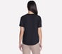 GO WALK Luxe Rib Tee, BLACK, full image number 1