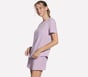 GO WALK Luxe Rib Tee, MAUVE / PURPLE, full image number 2