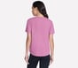 GO WALK Luxe Rib Tee, ROSE, full image number 1