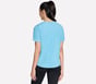 GO WALK Luxe Rib Tee, STONE / BLUE, full image number 1