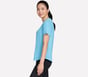 GO WALK Luxe Rib Tee, STONE / BLUE, full image number 2