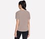 GO WALK Luxe Rib Tee, TAUPE / BROWN, full image number 1