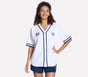 Street Baseball Jersey, WHITE, full image number 0