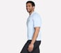 Off Duty Polo, WHITE / BLUE / ORANGE, full image number 2