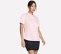 GO DRI SWIFT Club Polo, WHITE / PINK, full image number 3