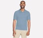 Skechers Off Duty Polo, BLAU / VIOLETT, full image number 0