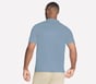 Skechers Off Duty Polo, BLAU / VIOLETT, full image number 1