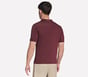Skechers Off Duty Polo, GRIS ANTHRACITE / ROUGE, full image number 1