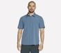 The GO WALK Air Short Sleeve Shirt, NAVY, full image number 0