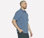 The GO WALK Air Short Sleeve Shirt, NAVY, full image number 2