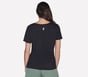 GO DRI Serene V-Neck Top, BLACK, full image number 1