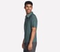 GO DRI All Day Polo, GRIS PIERRE / OLIVE, full image number 2