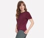 GO DRI Swift Tee, BORGOÑA / ROSA, full image number 2