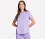 GO DRI Swift Tee, VIOLET / CORAIL, full image number 0