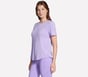 GO DRI Swift Tee, VIOLET / CORAIL, full image number 2