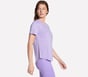 GO DRI Swift Tee, VIOLET / CORAIL, full image number 3