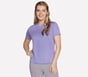 GO DRI SWIFT Tee, PURPLE / LIGHT BLUE, full image number 0