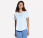 GO DRI Swift Tee, SIL / WHITE / BLUE, full image number 0