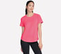 GO DRI Swift Tee, TAUPE / CORAL, full image number 0