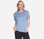 GO DRI Swift Tee, BLANC / BLEU, full image number 0