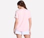 GO DRI Swift Tee, BLANC / ROSE, full image number 1