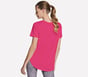 GO DRI Swift Tunic Tee, HOT PINK / BLUE, full image number 1