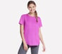 GO DRI Swift Tunic Tee, NEON PINK / LAVENDER, full image number 0