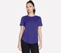 GO DRI Swift Tunic Tee, NAVY / PURPLE, full image number 0