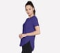 GO DRI Swift Tunic Tee, NAVY / PURPLE, full image number 2