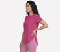 GO DRI Swift Tunic Tee, SILVER / PURPLE, full image number 2