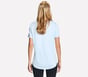 GO DRI Swift Tunic Tee, SIL / WHITE / BLUE, full image number 1
