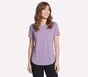 GO DRI Swift Tunic Tee, WHITE / BLUE, full image number 2