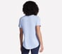 GO DRI Swift Tunic Tee, WHITE / LAVENDER, full image number 1
