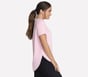GO DRI Swift Tunic Tee, WHITE / PINK, full image number 3