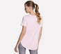 GO DRI Swift Tunic Tee, WHITE / PINK, full image number 1