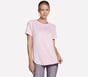 GO DRI Swift Tunic Tee, WHITE / PINK, full image number 3