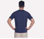 GO DRI All Day Tee, NAVY / BLK / LIME, full image number 1