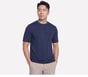 GO DRI All Day Tee, NAVY / BLK / LIME, full image number 2